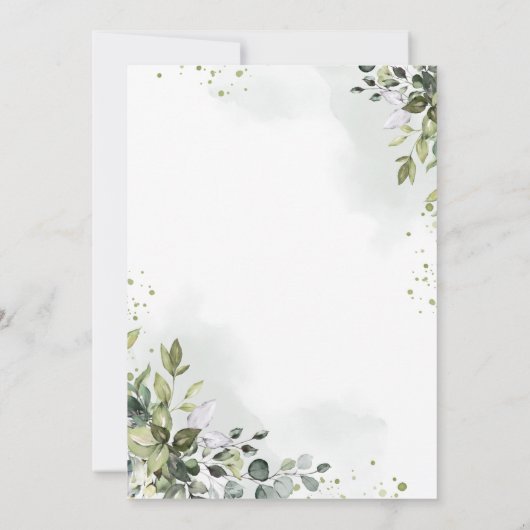 Sparen de TWEE Nieuwe Dates Uitstel van het Bouw Save The Date (Achterkant)