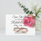 Sparen de Uitnodiging van de Datum (Staand voorkant)