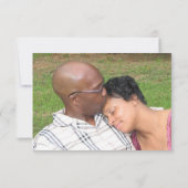 Sparen de Uitnodiging van de Datum (Achterkant)