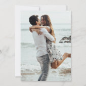 Sparen de Uitnodiging van de Datum (Achterkant)