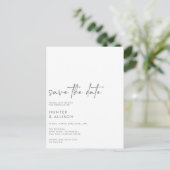 Sparen de Uitnodiging van de Datum (Staand voorkant)