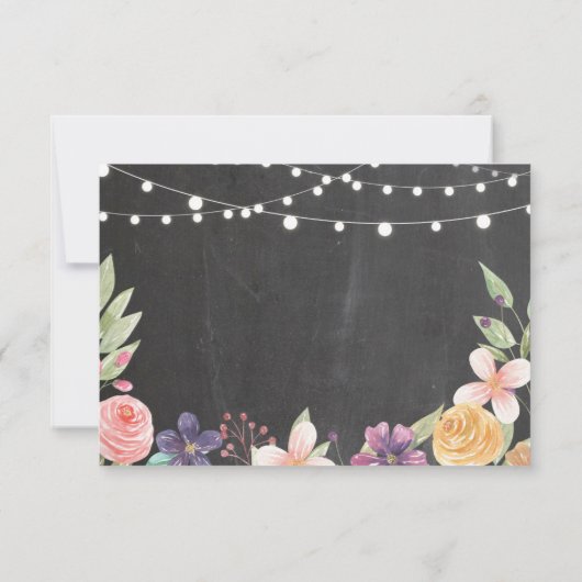 Sparen de Uitnodiging van de DATUM de Uitnodiging  (Achterkant)