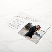 Sparen de Uitnodiging van de Folie van de Datum (Gedraaid)