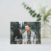 Sparen de Uitnodiging van de Fotokaart van de Datu (Staand voorkant)