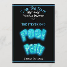 Sparen de Uitnodiging van de Partij van de Dagen v