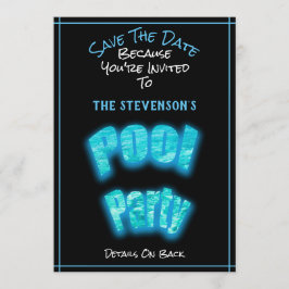 Sparen de Uitnodiging van de Partij van de Dagen v