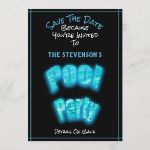 Sparen de Uitnodiging van de Partij van de Dagen v