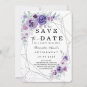 Sparen de Uitnodiging van de Pensionering van de D (Voorkant)