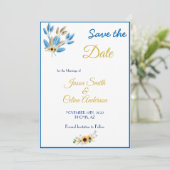 Sparen de Uitnodiging van de Weddenschap van de Da (Staand voorkant)