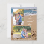 Sparen de Uitnodiging van de Weddenschap van de Da (Achterkant)