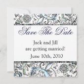 Sparen de Uitnodiging van de Weddenschap van de Da (Achterkant)