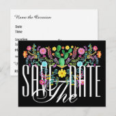 Sparen de Uitnodiging van het Briefkaart van de Da (Voorkant / Achterkant)