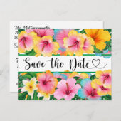 Sparen de Uitnodiging van het Briefkaart van de Da (Voorkant / Achterkant)