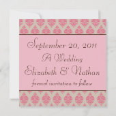 Sparen de Uitnodiging van het Paard van de Datum e (Achterkant)