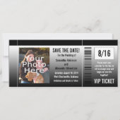 Sparen de Uitnodigingen van het Ticket van de Datu (Voorkant)