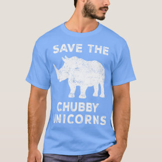 Sparen de Unicorns van de Chubby 5 T-shirt