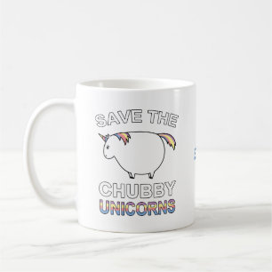 Sparen de Unicorns van de Chubby Koffiemok