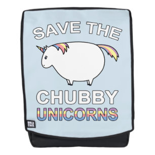 Sparen de Unicorns van de Chubby Rugtassen