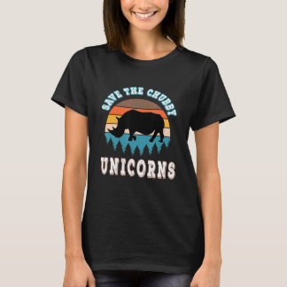 Sparen de Unicorns van de Chubby T-shirt