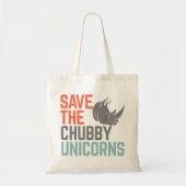 Sparen de Unicorns van de Chubby Tote Bag (Voorkant)