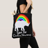 Sparen de Unicorns van de Chubby Tote Bag (Dichtbij)
