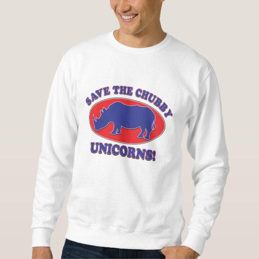 Sparen de Unicorns van de Chubby Trui (Voorkant)