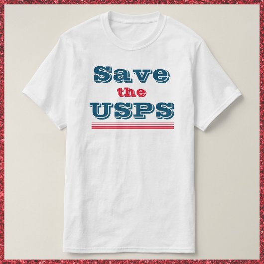 Sparen de USPS T-shirt