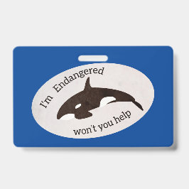 Sparen de Walvissen Badge