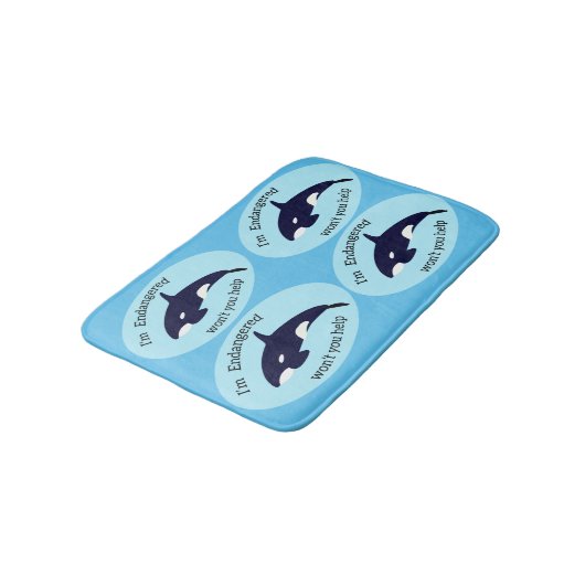 Sparen de Walvissen Badmat (Gekanteld)