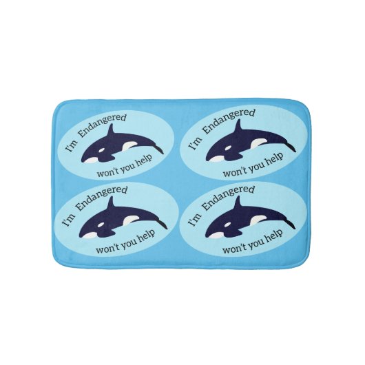 Sparen de Walvissen Badmat (Voorkant)