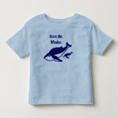 Sparen de Walvissen Kinder Shirts (Voorkant)