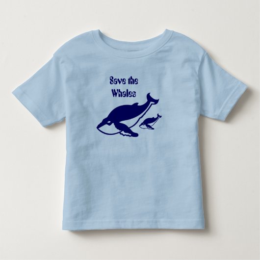 Sparen de Walvissen Kinder Shirts (Voorkant)