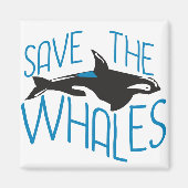 Sparen de Walvissen Magneet (Voorkant)