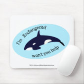 Sparen de Walvissen Muismat (Met muis)