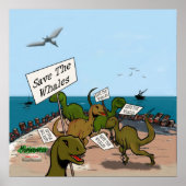Sparen de Walvissen Poster (Voorkant)