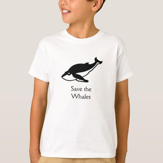 Sparen de Walvissen T-shirt (Voorkant)