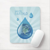 Sparen de watermousepad muismat (Met muis)