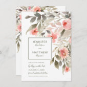 Sparen de Waterverf van de Datum het Onduidelijke  Kaart (Voorkant / Achterkant)