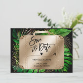 Sparen de Wereldkaart van de Weddenschap van de Be Save The Date (Staand voorkant)