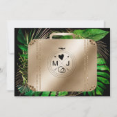 Sparen de Wereldkaart van de Weddenschap van de Be Save The Date (Achterkant)