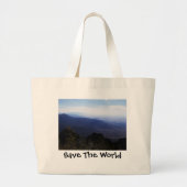 Sparen de Wereldzak Grote Tote Bag (Voorkant)