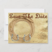 Sparen de Westerne uitnodiging van de Weddenschap  (Voorkant)