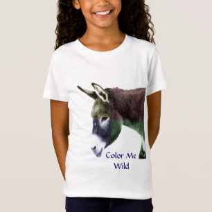 Sparen de Wilde Donkey van Burros Western T-shirt