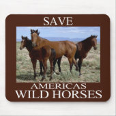 Sparen de Wilde Paarden Muismat (Voorkant)