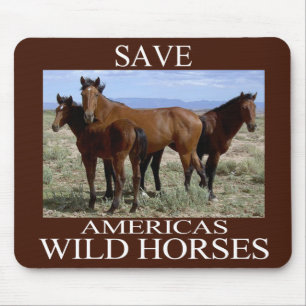 Sparen de Wilde Paarden Muismat