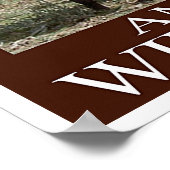 Sparen de Wilde Paarden Poster (Hoek)