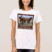 Sparen de Wilde Paarden T-shirt (Voorkant)