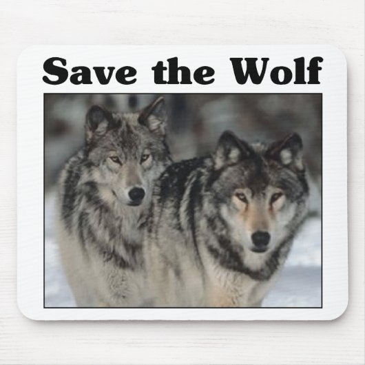 Sparen de Wolf Muismat (Voorkant)