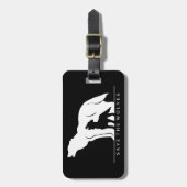 Sparen de Wolven Bagagelabel (Voorkant verticaal)