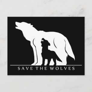 Sparen de Wolven Briefkaart